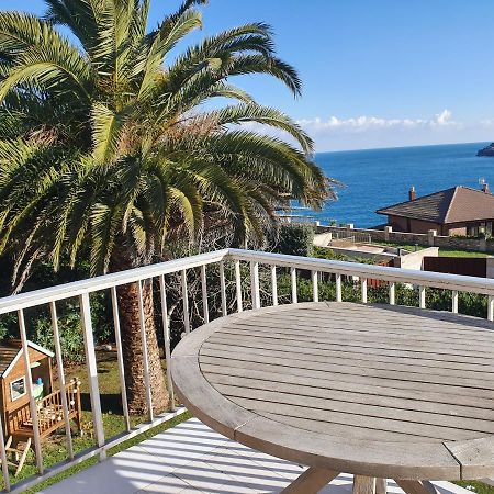 Villa Vistas Al Mar, Urbanizacion Privada Con Piscina De Agua Salada Ajo Luaran gambar