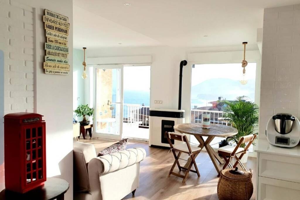 Villa Vistas Al Mar, Urbanizacion Privada Con Piscina De Agua Salada Ajo Luaran gambar