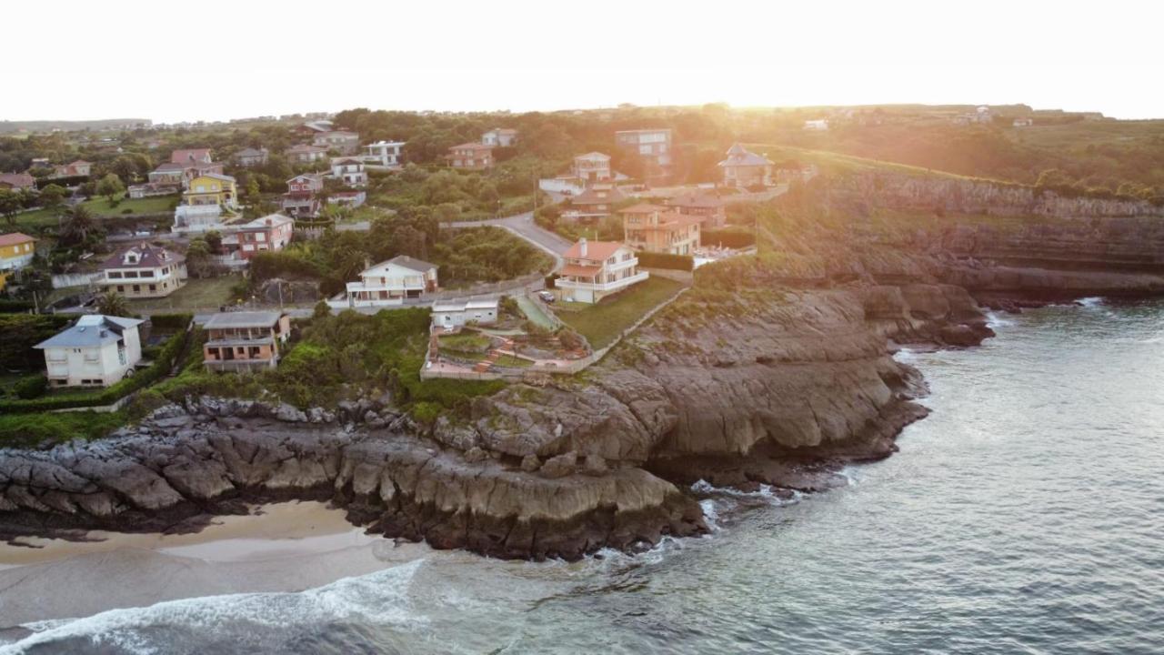 Villa Vistas Al Mar, Urbanizacion Privada Con Piscina De Agua Salada Ajo Luaran gambar